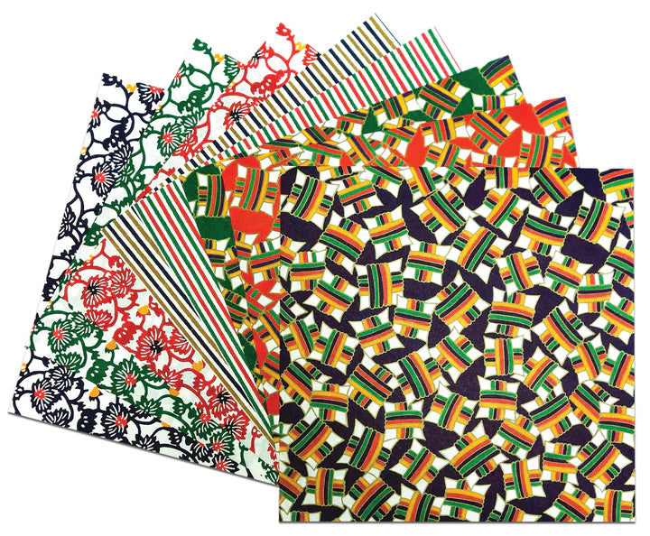 ORIGAMI YUZEN PATTERNS 6"