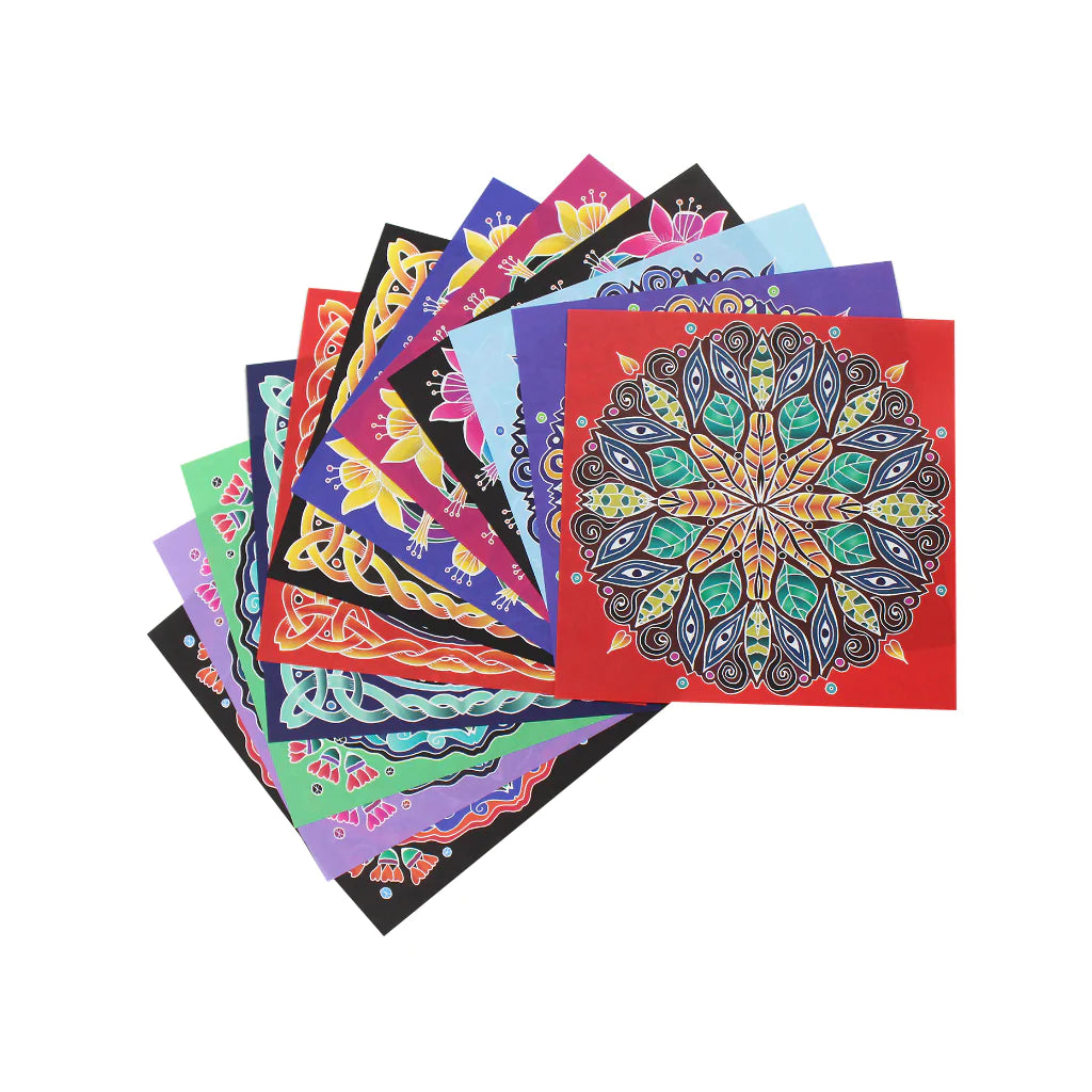 ORIGAMI ARTISTIC 6" ASSORTED 24 PCS