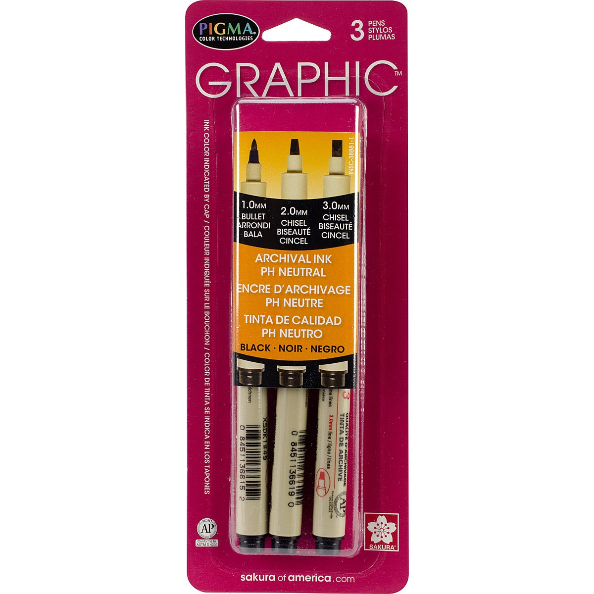 PIGMA GRAPHIC 3 PC SET