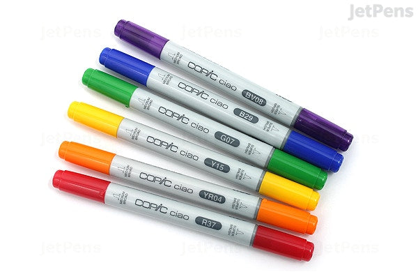 CIAO PRIMARY 6 PC MARKER SET