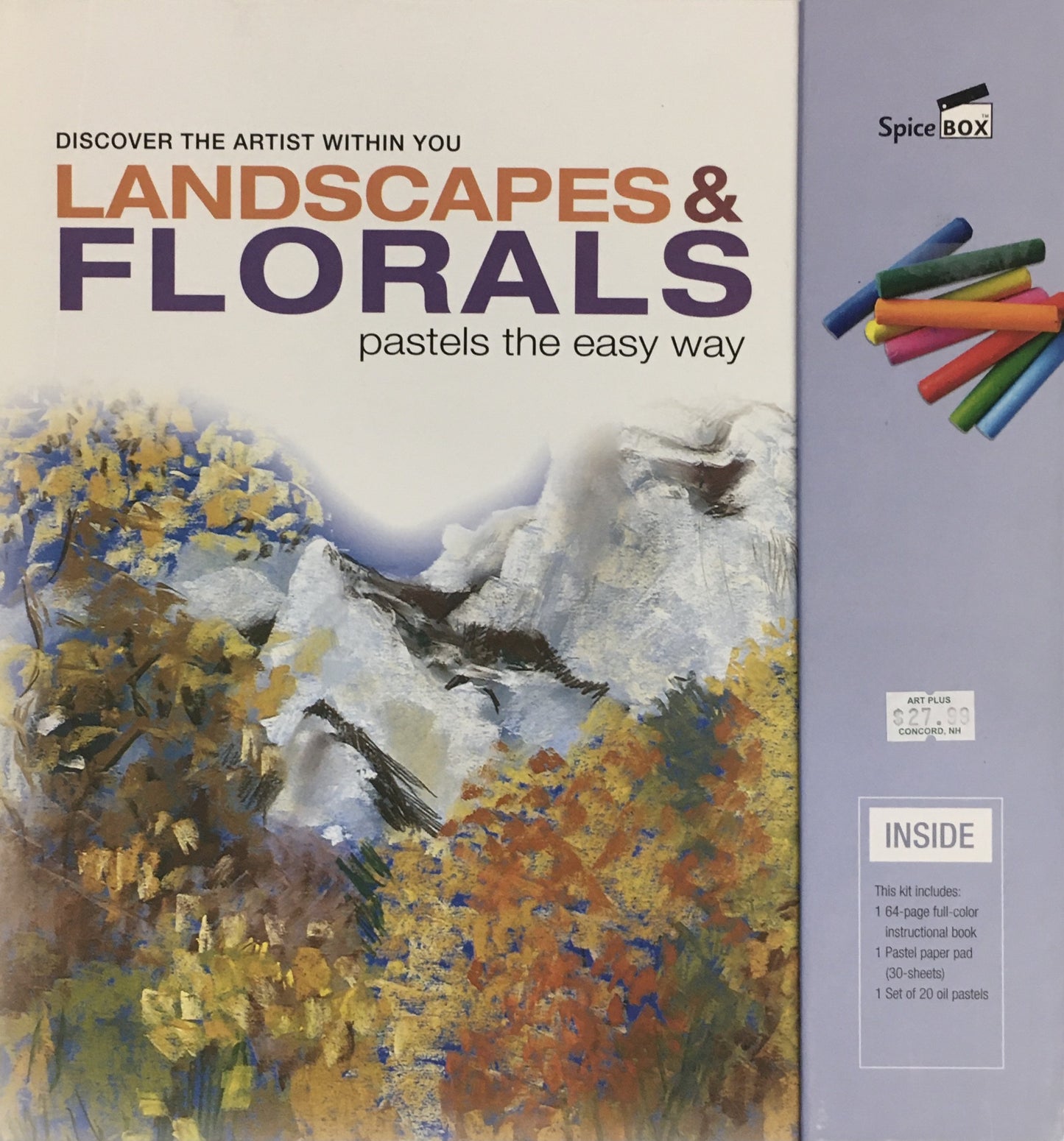 SPICE BOX LANDSCAPES & NATURE IN PASTELS