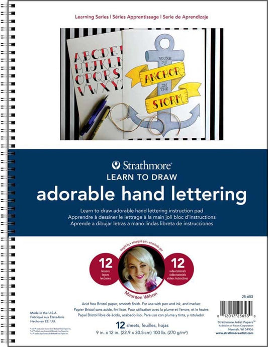 STRATH LEARN TO DRAW ADORABLE HAND LETTERING
