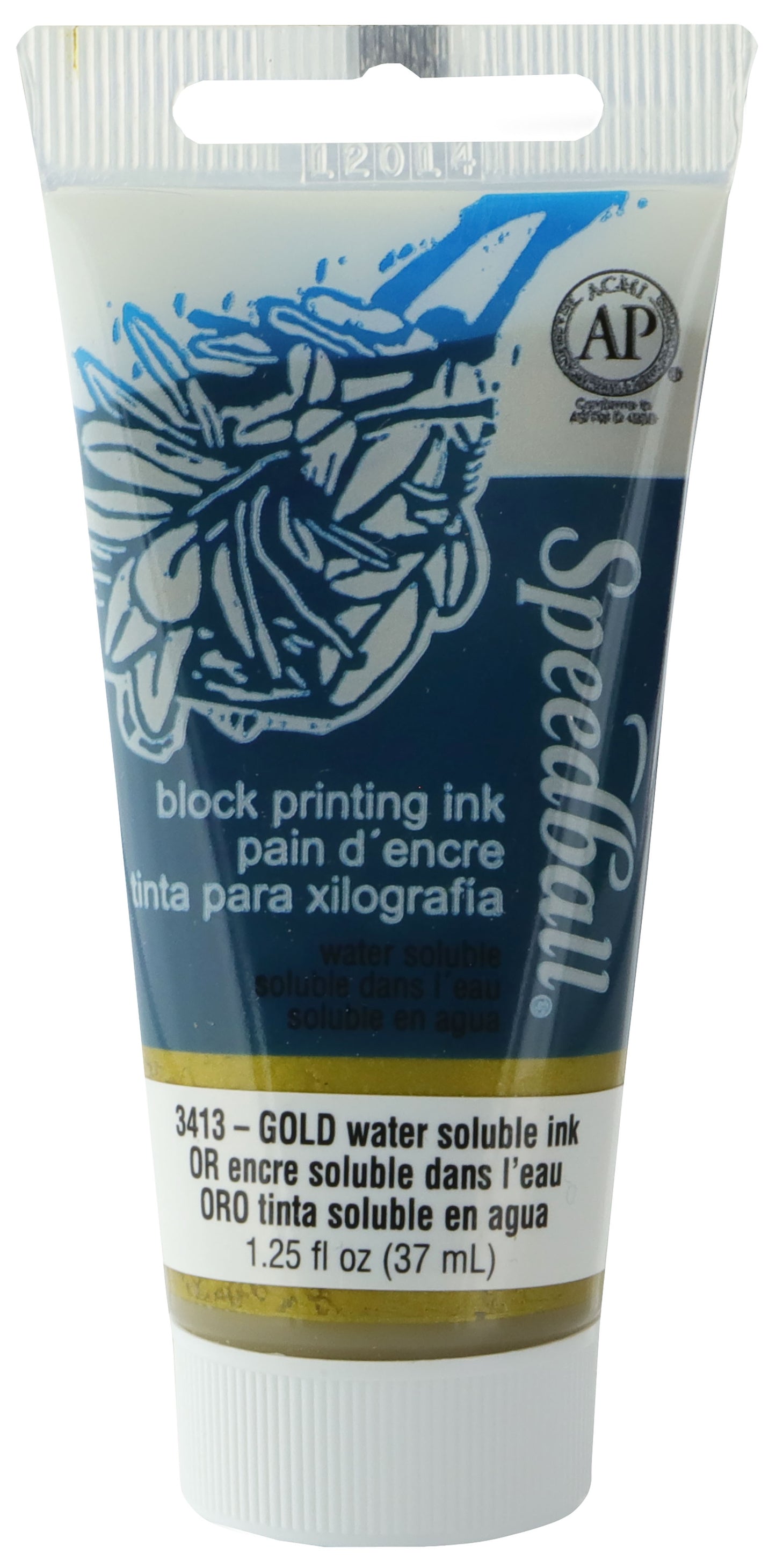 BLOCK PRINTING INK WS GOLD