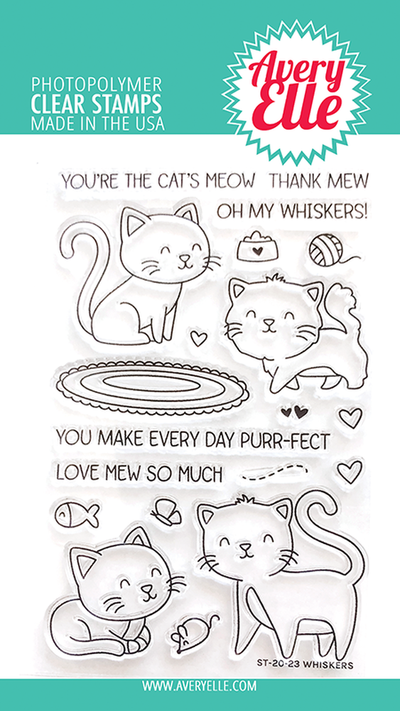 AE CLEAR WHISKERS STAMP SET