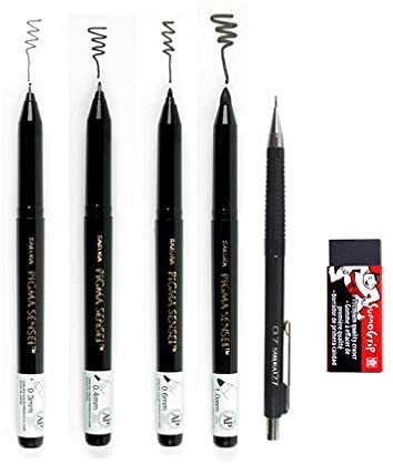 PIGMA SENSEI MANGA 6 PC DRAWING SET