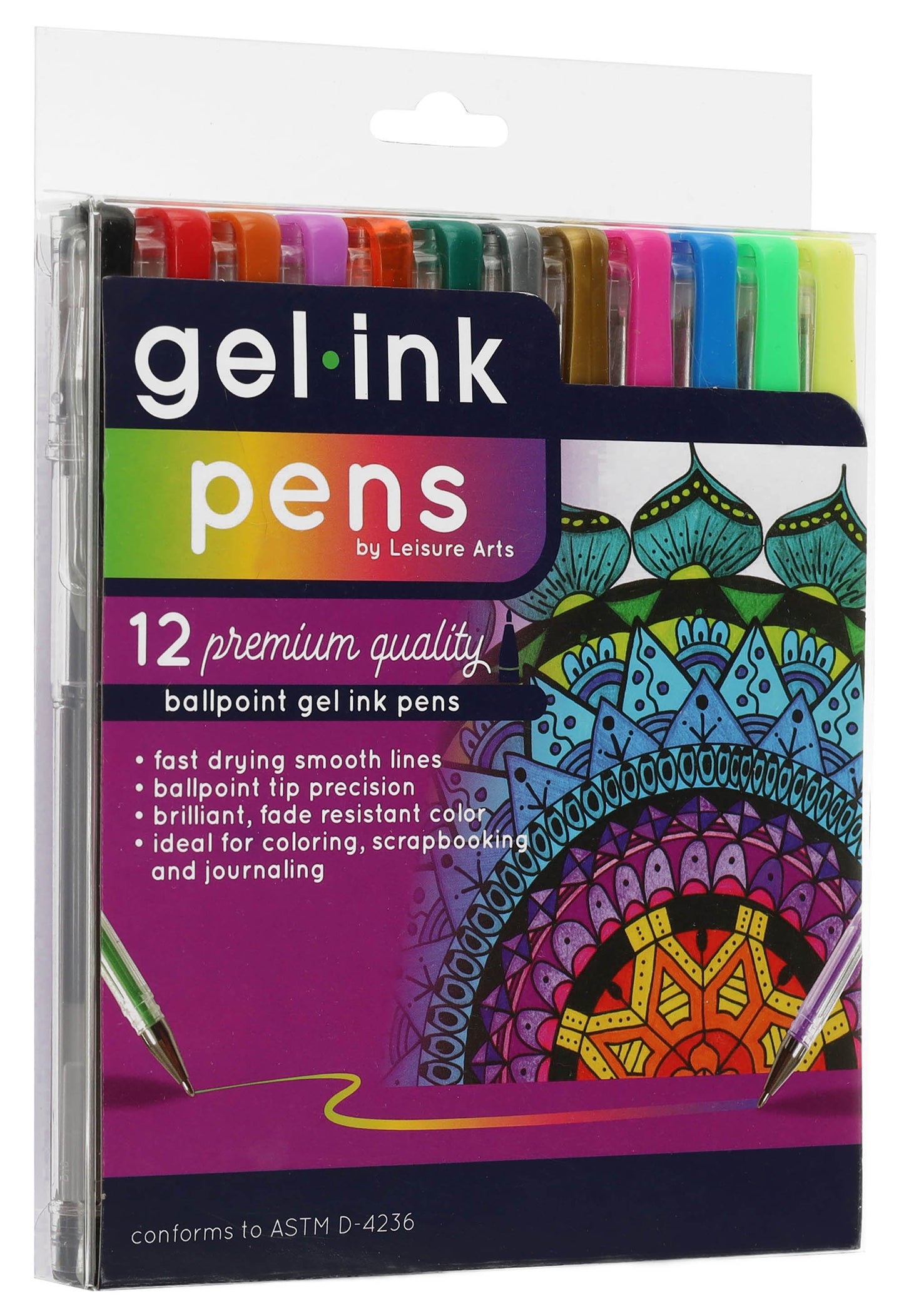 LA 12 PREMIUM GEL INK PENS
