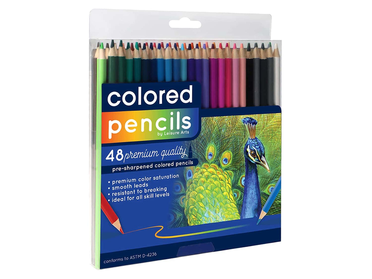LA 48 PREMIUM COLORED PENCILS