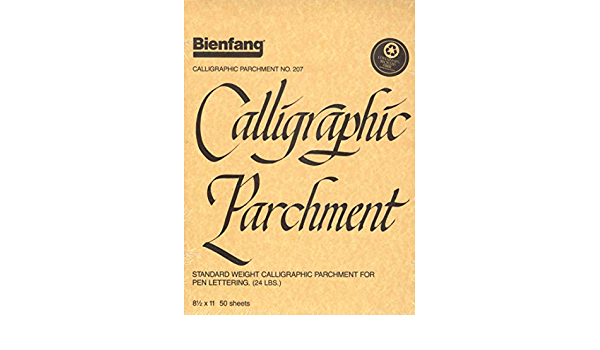 PARCHMENT WHITE 11X14 PAD