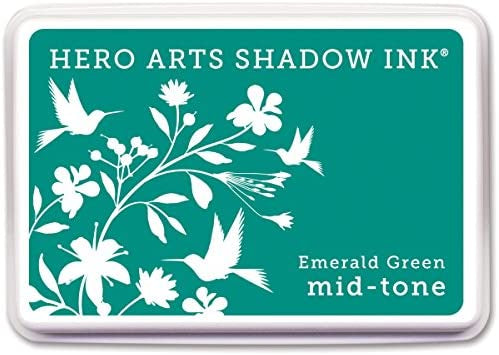 H A MIDTONE EMERALD GREEN INK PAD