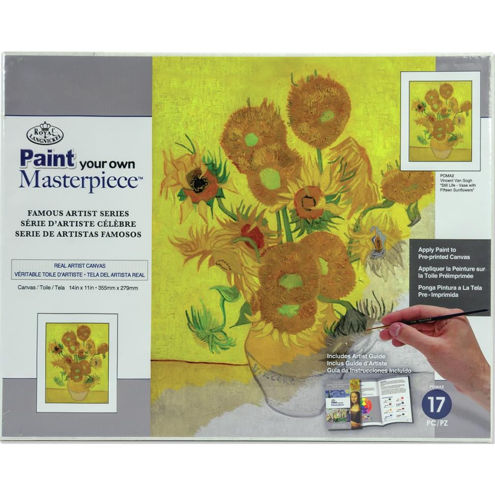ROYAL PBN VAN GOGH SUNFLOWERS