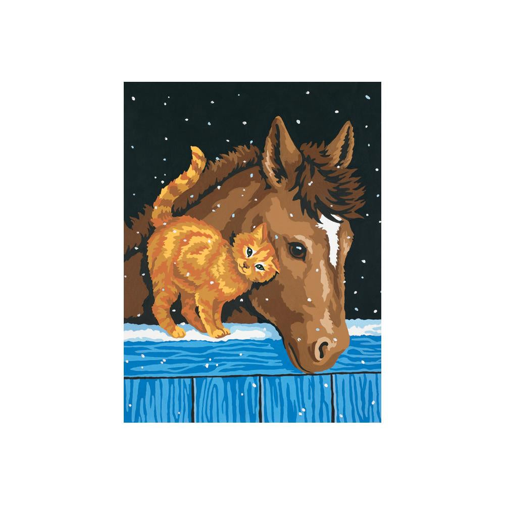 LEARN TO PAINT PONY AND KITTEN