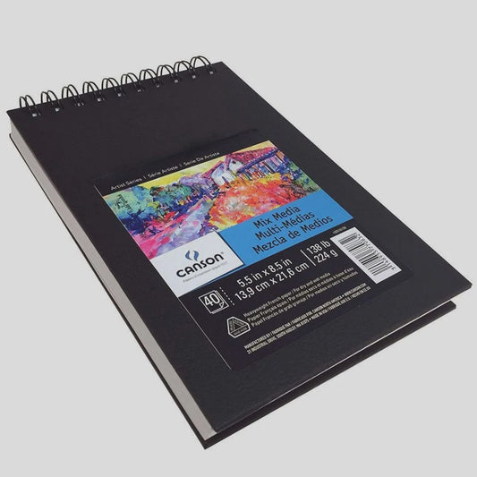 CANSON MIXED MEDIA ART BOOK 5.5 X8.5"