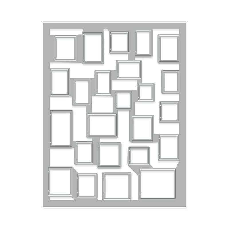 H A FANCY DIE SQUARE PEEK-A-BOO DOORS