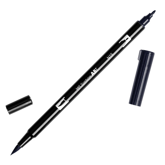 TOMBOW N15 BLACK DUAL BRUSH MARKER