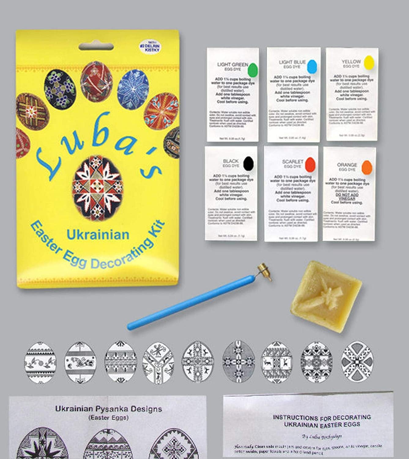 UKRAINIAN EGG KIT #2