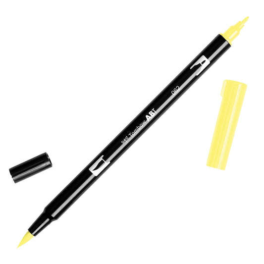 TOMBOW 062 PALE YELLOW DUAL BRUSH MARKER