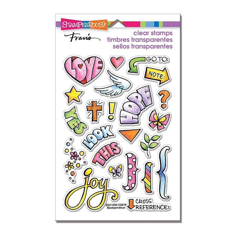 STA CLEAR BIBLE JOURNAL STAMP SET
