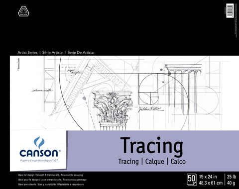 TRACING PAD 19X24 50 SHEET