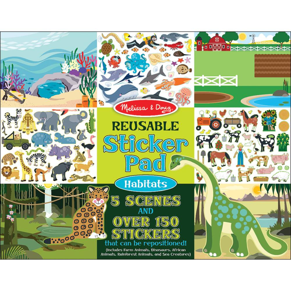 MD HABITATS REUSABLE STICKER PAD