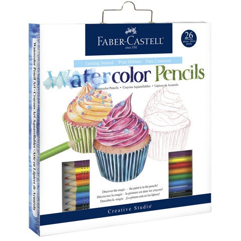 FABER WATERCOLOR PENCIL ART 26 PC SET