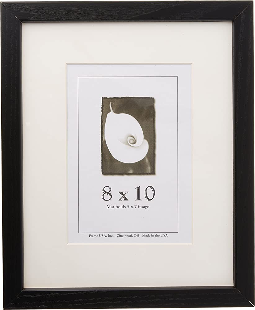USA BLACK 8X10 FRAME