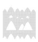 LF MOUNTAIN STENCIL