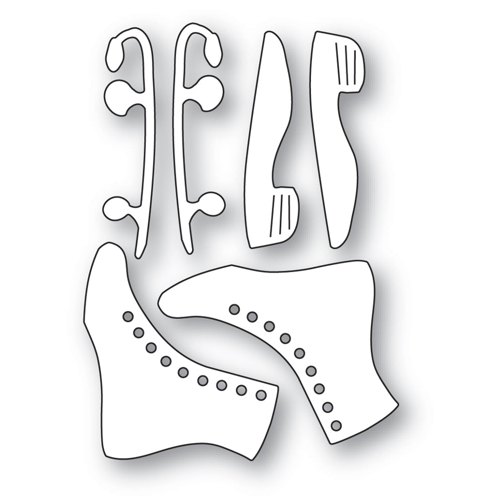 MB CLASSIC PAIR OF ICE SKATES DIES