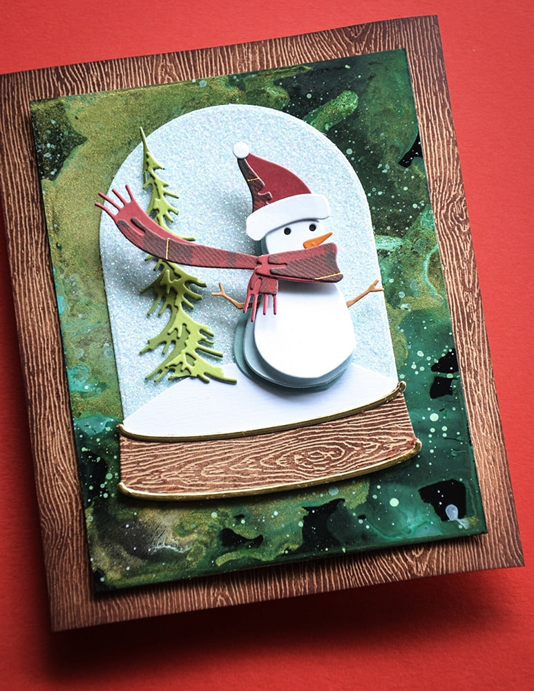 MB LITTLE BUNDLED SNOWMAN DIE SET