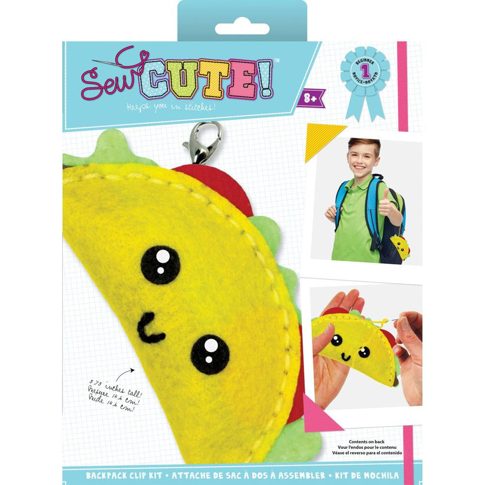 SEW CUTE TACO BACKPACK CLIP KIT