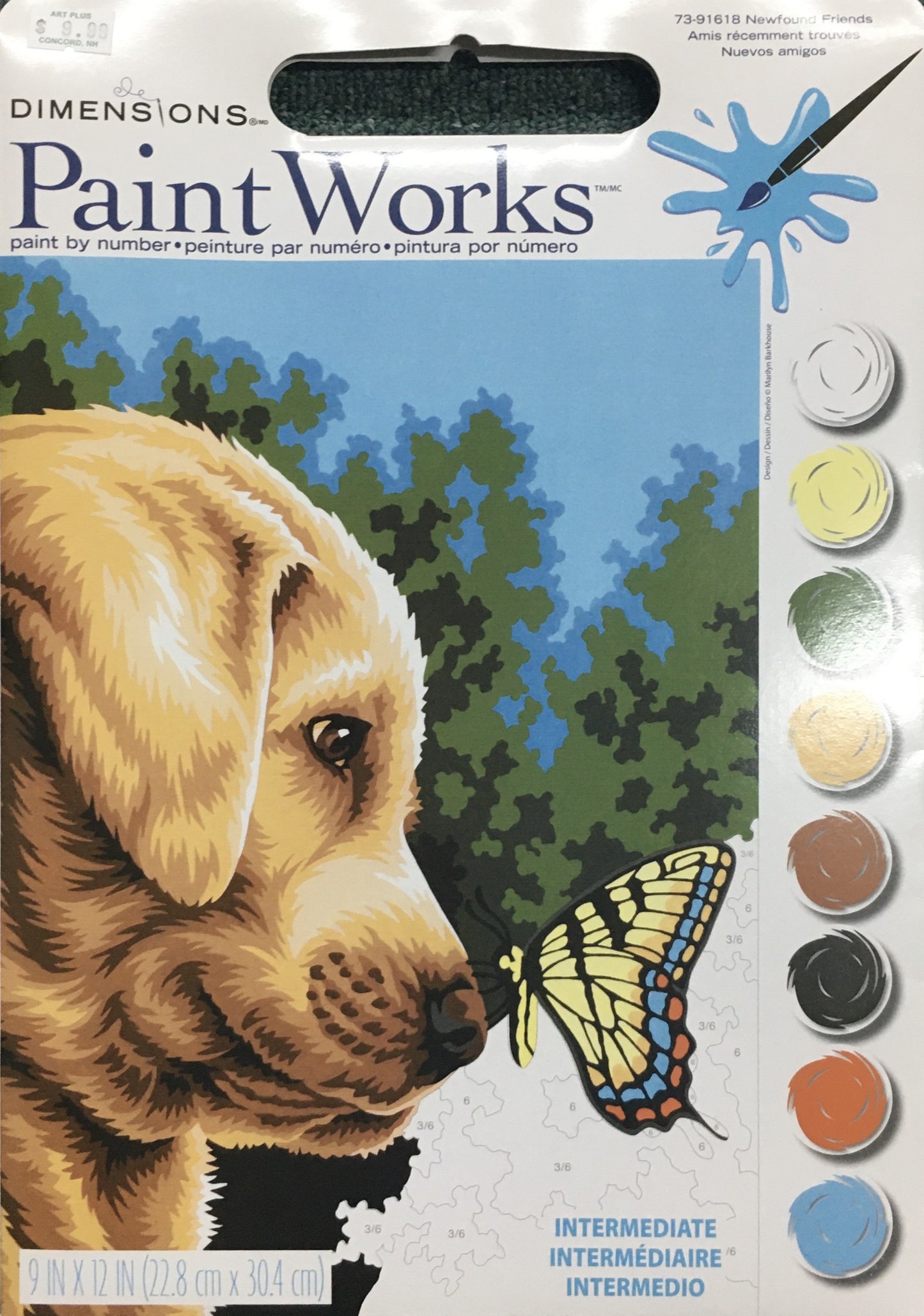 PAINTWORKS NEWFOUND FRIENDS 9X12