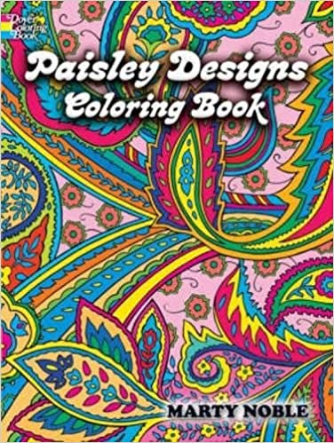 PAISLEY DESIGNS COLORING BOOK