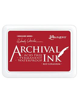 WV ARCHIVAL INK RED GERANIUM