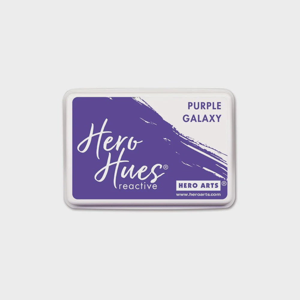 H A REACTIVE PURPLE GALAXY INK PAD
