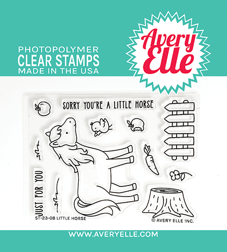 AE LITTLE HORSE CLEAR STAMP SET
