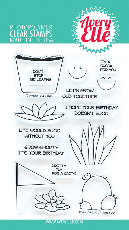 AE SUCCA FOR YOU STAMP SET