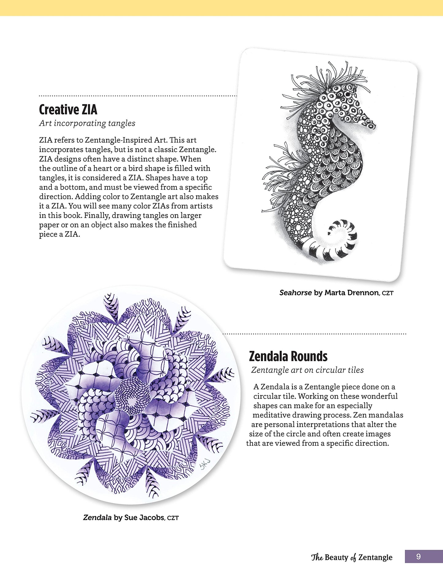 BEAUTY OF ZENTANGLE BOOK