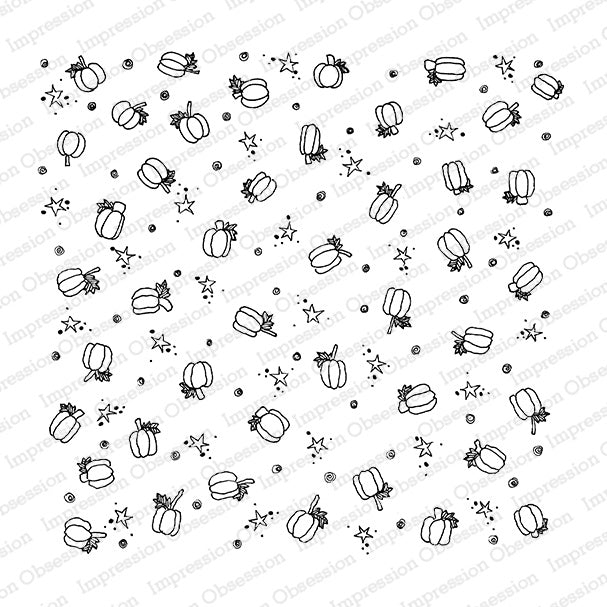 IO PUMPKINS CAC CLING STAMP