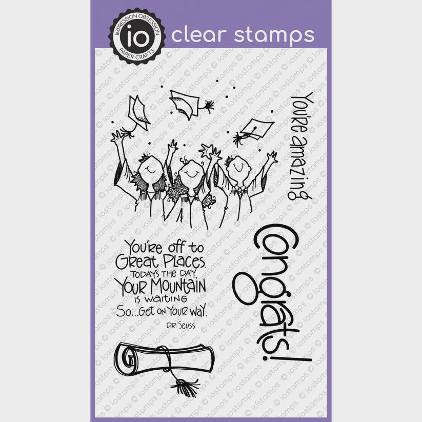 IO CLEAR GRADUATION STAMP SET