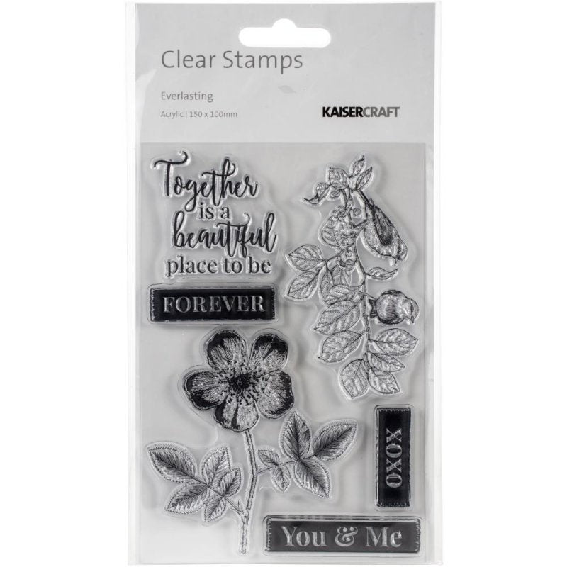 KC CLEAR EVERLASTING STAMP SET