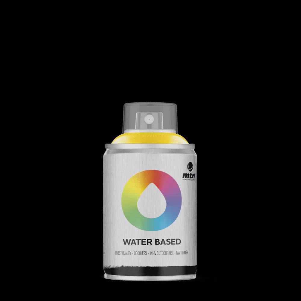 WATERBASED SPRAY PAINT YELLOW MEDIUM 100ML