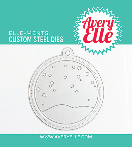 AE SNOWY TAG DIES