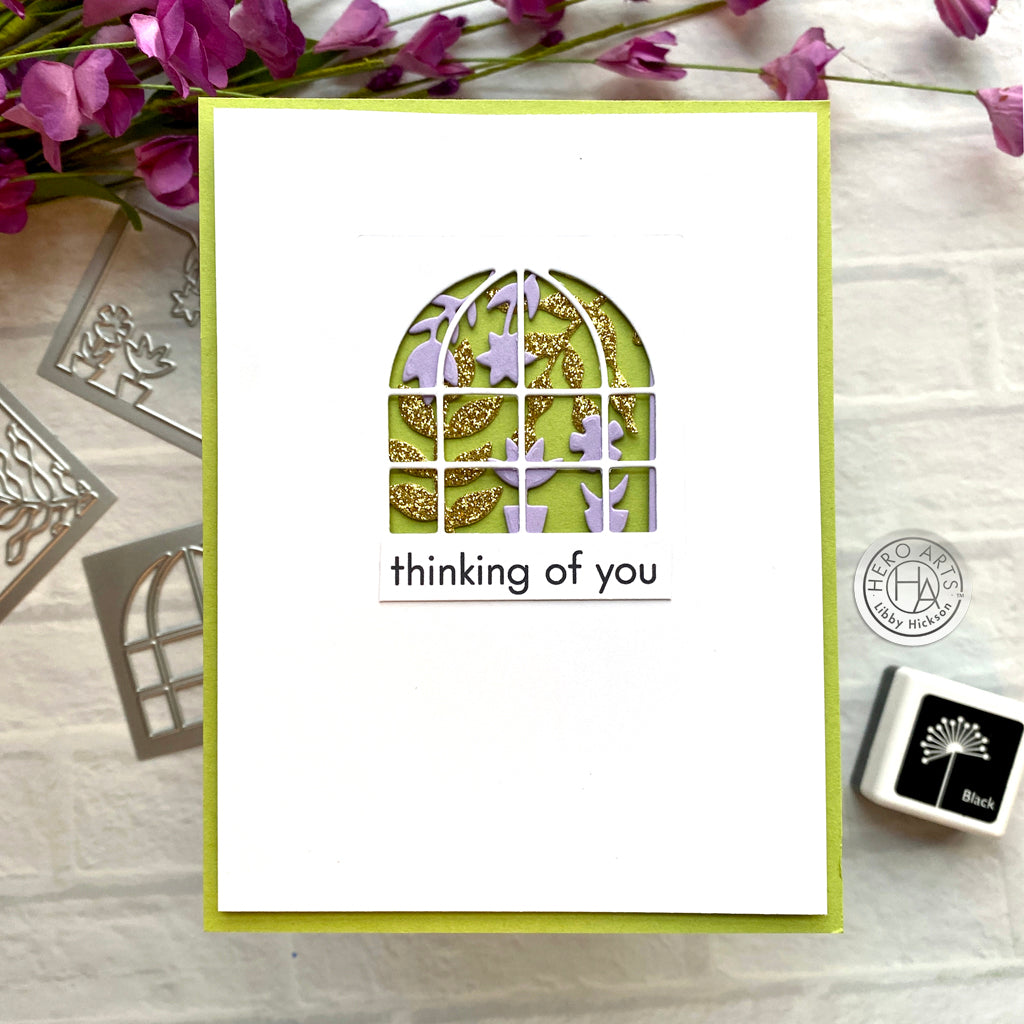 H A LOOKING GLASS GREEN HOUSE DIE SET