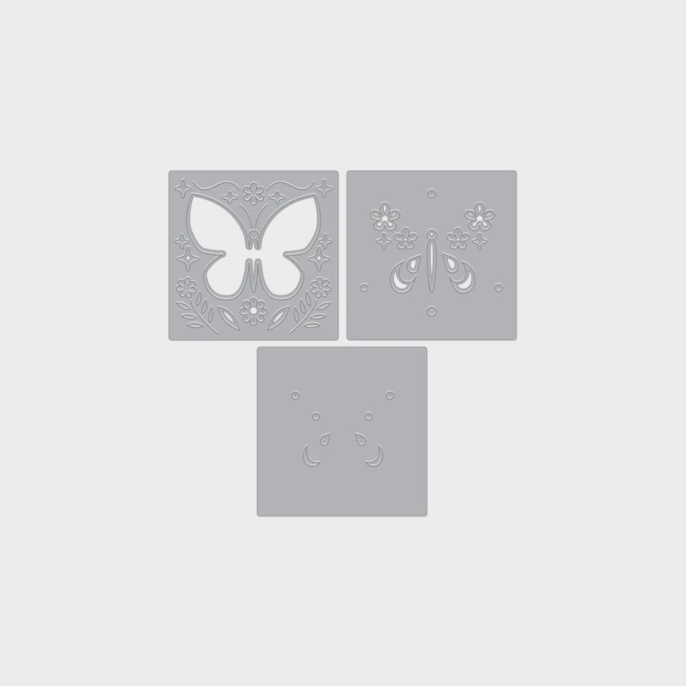H A LOOKING GLASS LAYERING BUTTERFLY