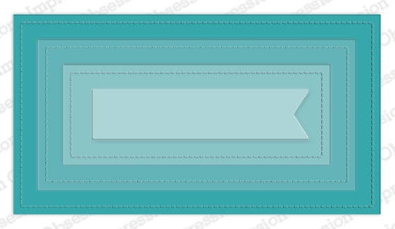 IO STITCHED SLIMLINE LAYERS DIE SET