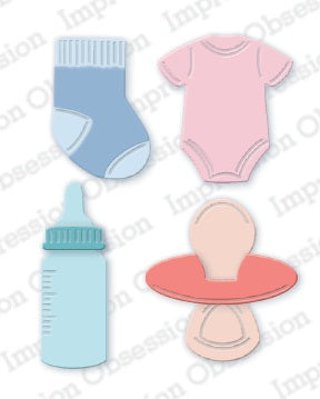IO BABY CUPCAKE TOPPER DIES
