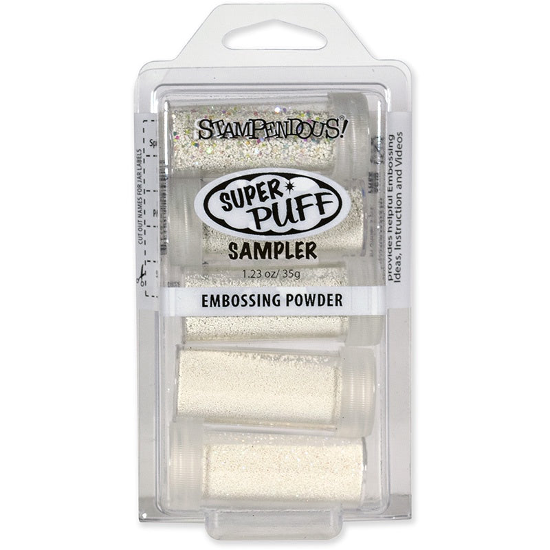 STA SUPER PUFF SAMPLER DIMENSIONAL EMBOSSING POWDER SET