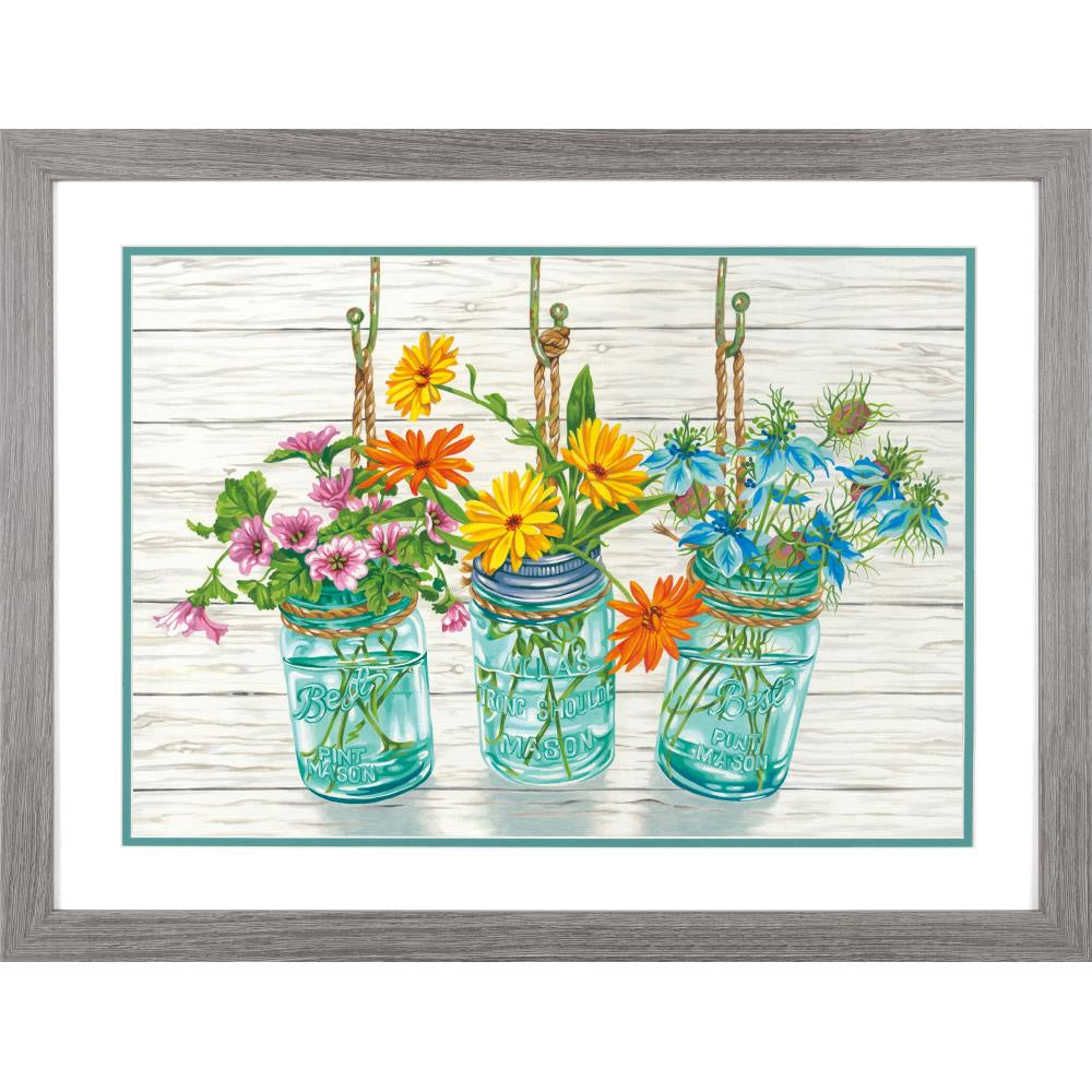 PAINTWORKS FLOWERING JARS 20X14