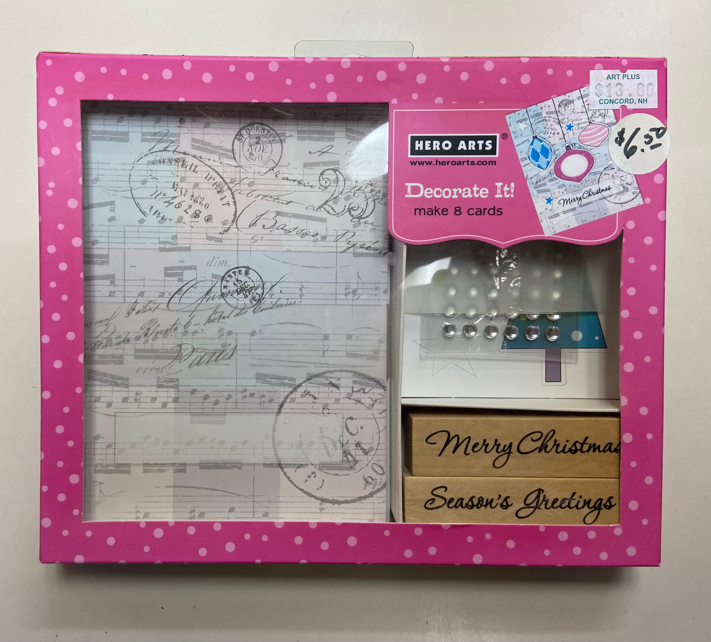 H A MERRY CHRISTMAS DECORATE IT STAMP SET