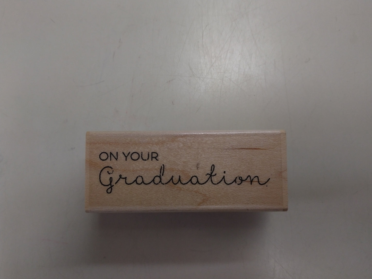 IO ON YOUR GRADUATION STAMP