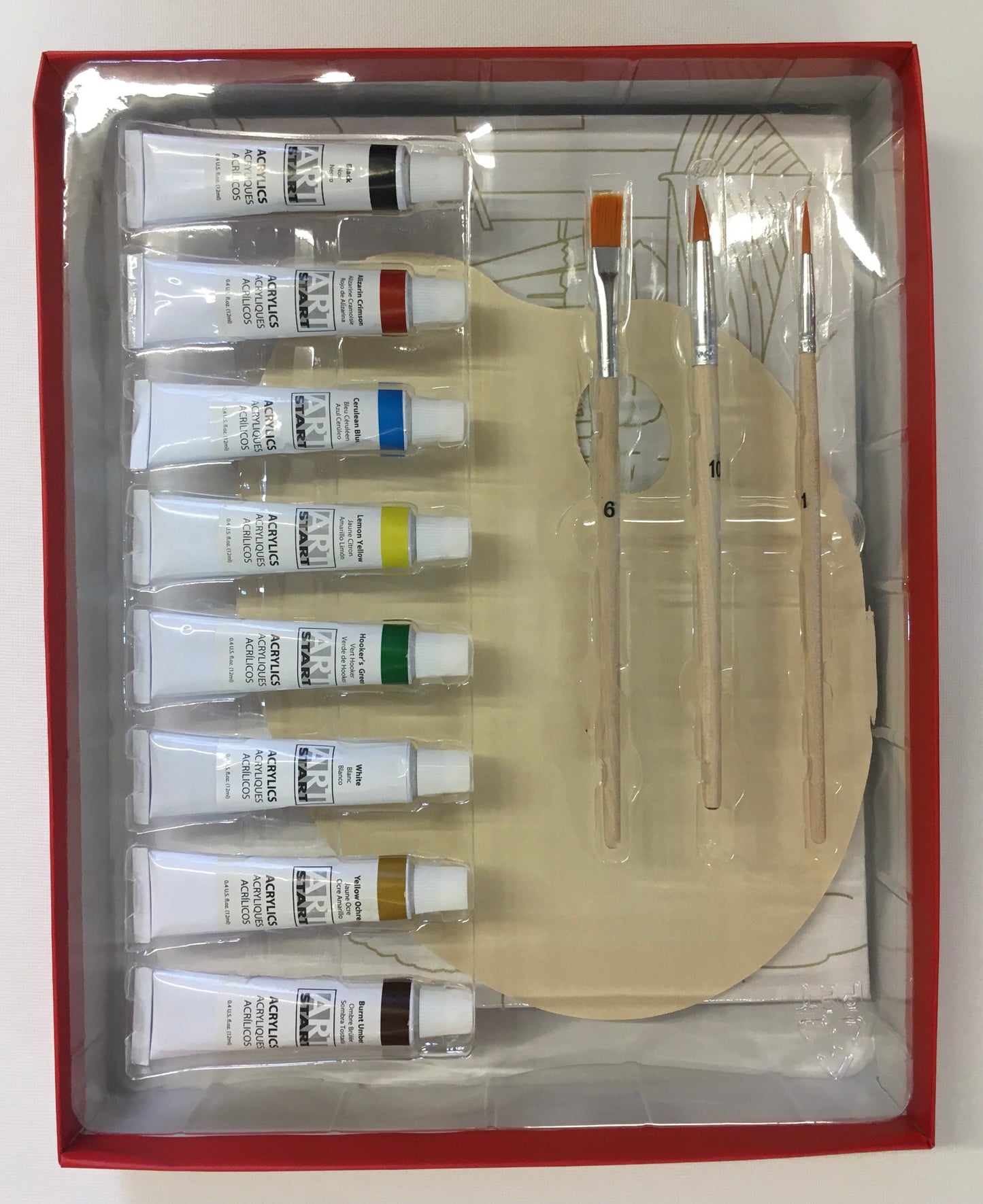 SPICE BOX ART OF ACRYLIC PAINTING